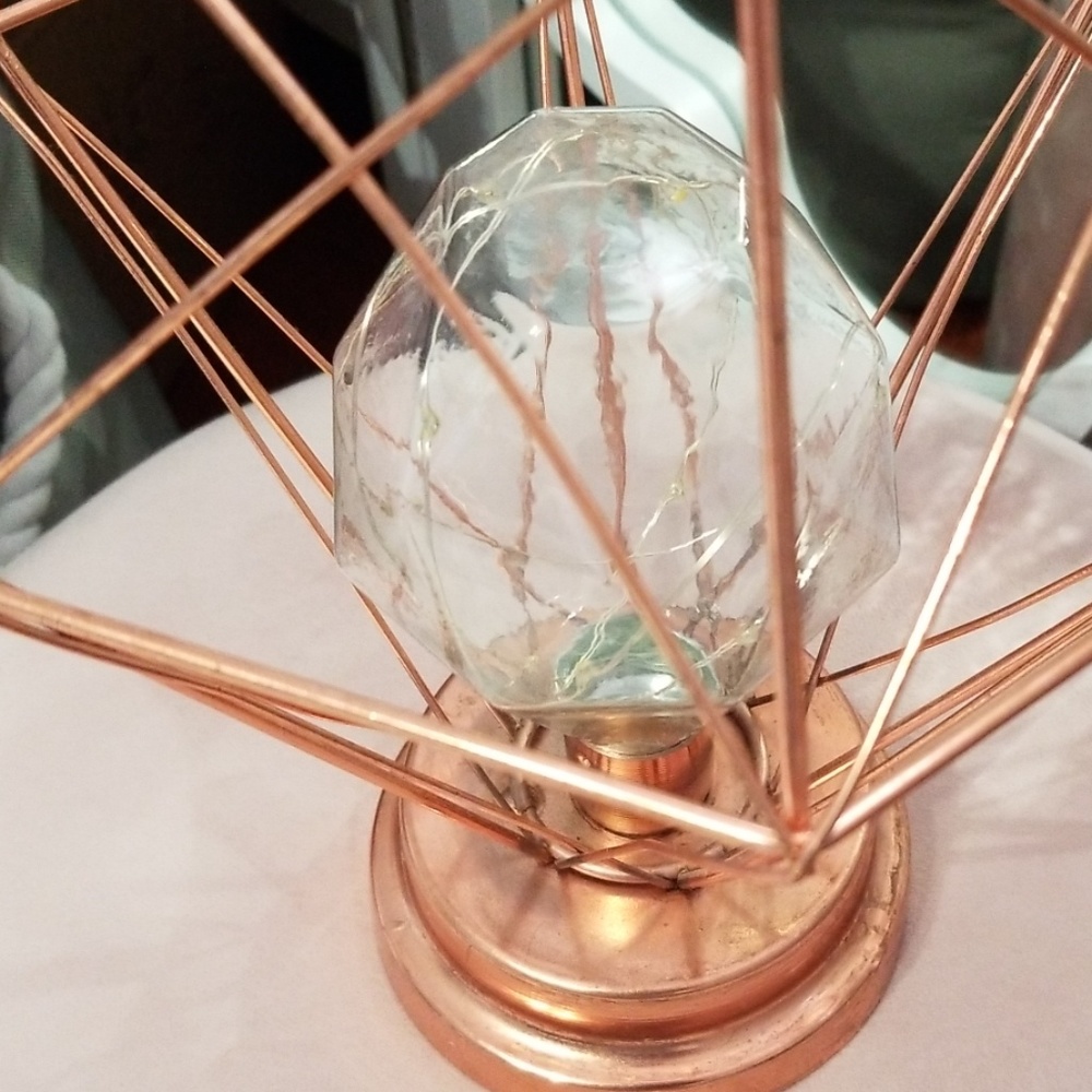 DECORATIVE COPPER LIGHT - Picture 2 of 3